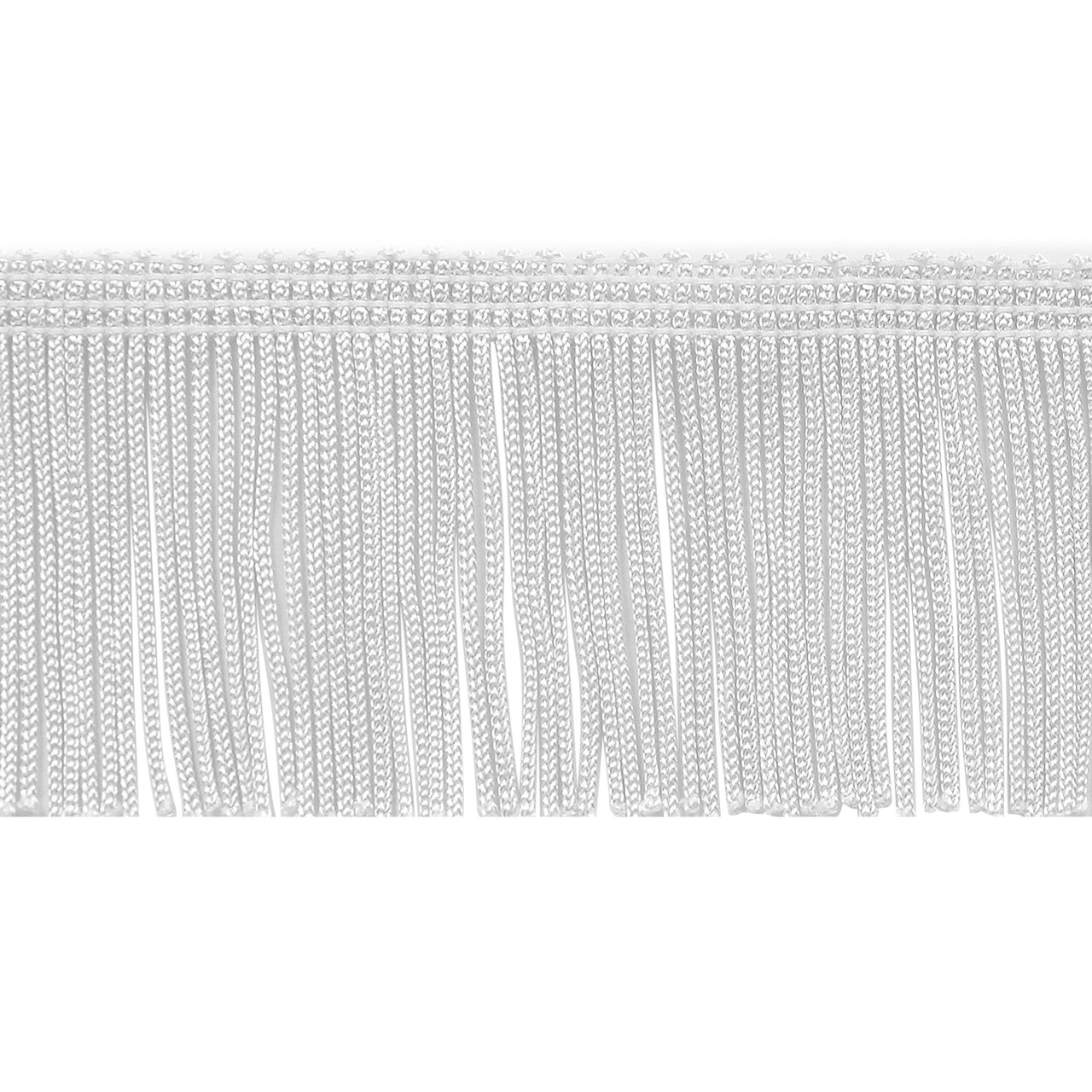 2" Chainette Fringe Trim, Polyester, Decorative, Versatile for Costumes
